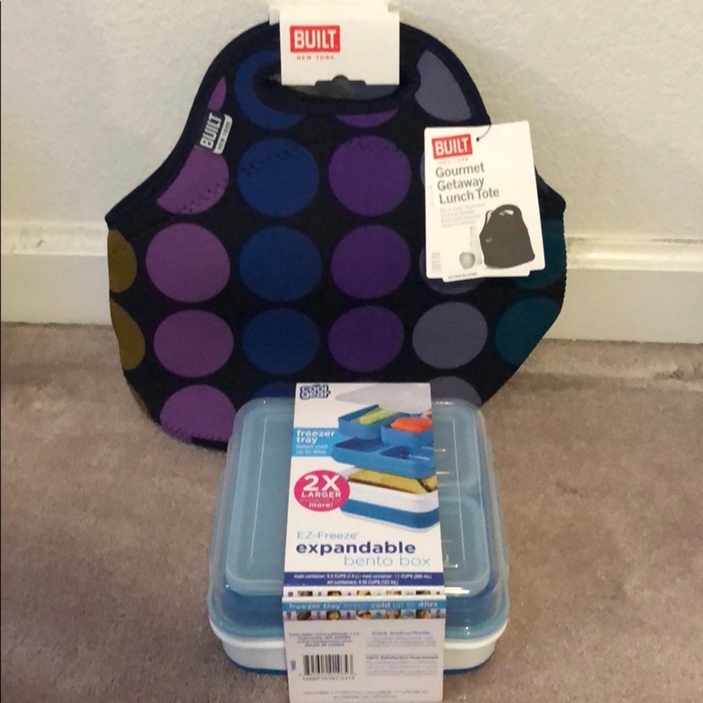 Built Lunch bag and cool gear bento box